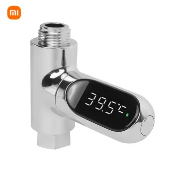 Xiaomi Светодиодный дисплей Водяной Душ Термометр Самогенерирующее Электричество Измеритель температуры воды Монитор Кухня Ванная комната