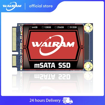 Твердотельный накопитель Walram SSD 128 ГБ 256 ГБ SSD mSATA 512 ГБ 1 ТБ 64 ГБ Мини твердотельный накопитель mSATA HD Модуль для настольных компьютеров, ноутбуков, серверов