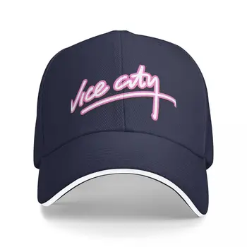 Новая бейсбольная кепка GTA Vice CityBaseball, шляпа для гольфа, бейсболка в стиле хип-хоп, солнцезащитные кепки, женские, мужские