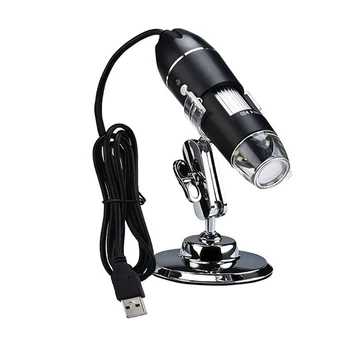 1600X 8 светодиодный цифровой микроскоп с USB портативным зумом Электронные микроскопы