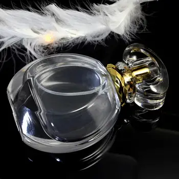 50 мл Портативный Пустой многоразового Использования Прозрачный стеклянный парфюмерный спрей для жидкости