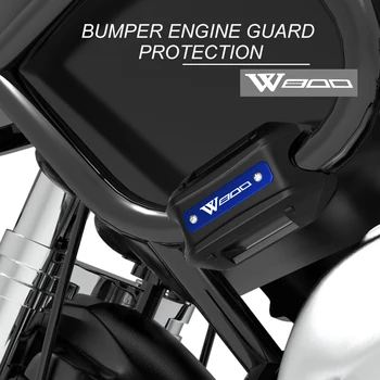 Защита двигателя мотоцикла W800, Противоаварийная планка, Защитный бампер, декоративный блок для KAWASAKI W 800 SE, W800SE 2012 2013 2014 2015 2016