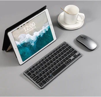 Мини-беспроводная клавиатура для планшета, клавиатура для iPad Air, Bluetooth-клавиатура для Apple Xiaomi Samsung, Android IOS, планшет iPhone