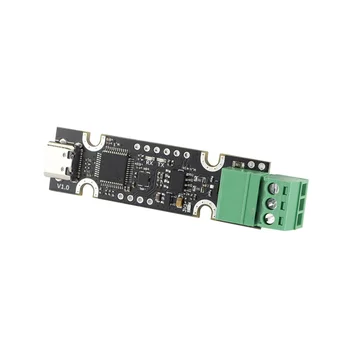 Адаптер USB-CAN с чипом STM32F072 Поддерживает CAN2.0A и B, используемые для прошивки CAnable / CandleLight / Klipper