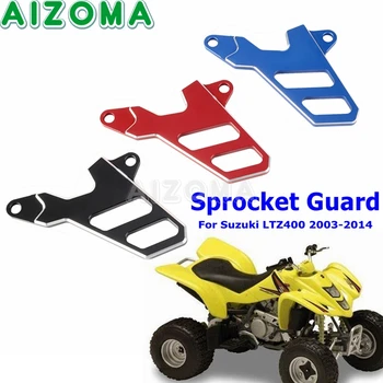 Защита Цепи Крышки Передней Звездочки QuadSport Из Алюминиевого Сплава Для Suzuki LTZ 400 LTZ400 Аксессуары Для Мотоциклов 2003-2014