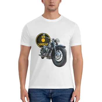 Sunbeam S7 500cc 1951 Мотоциклетная классическая футболка, одежда для мужчин, футболки для тяжеловесов, футболки для мужчин, футболки для мальчиков, милая одежда