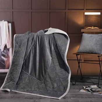 Складное лоскутное одеяло 2 В 1, Бархатная подушка, Одеяло, Автомобильный диван, Поясничная подушка для путешествий, Одеяло для кондиционера