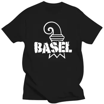 Новая летняя мужская футболка Basel, горячая распродажа 2022 года, свободный дизайн футболки