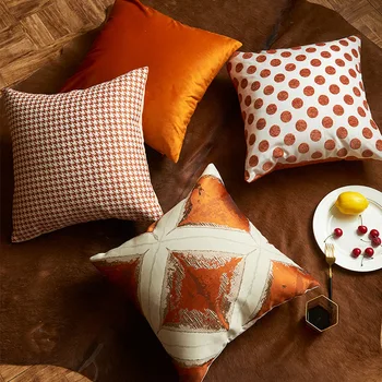Новый чехол Dakimakura Home, декоративная наволочка для дивана, геометрическая однотонная наволочка для подушек 45x45, полиэстер