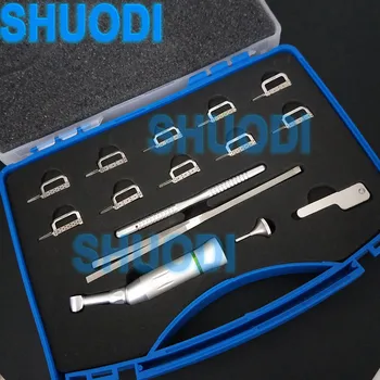 1 комплект Стоматологический Ортодонтический набор для удаления межпроксимальной эмали Инструмент для ручного использования и инструмент для удаления двигателя с простым управлением