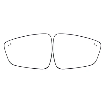 Для Ford Escape 2020 Автомобильное зеркало заднего вида, стеклянная линза с подогревом, система защиты от слепых зон, Отражающая линза бокового зеркала