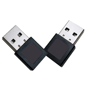 2шт Мини-USB Модуль считывания отпечатков пальцев Устройство для Windows 10 11 Привет, Биометрический Ключ безопасности