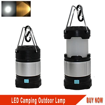 CotrunFire Camping LIght USB Перезаряжаемый Складной Фонарь для наружного освещения 18650, Портативный Ручной фонарь для кемпинга и пеших прогулок.