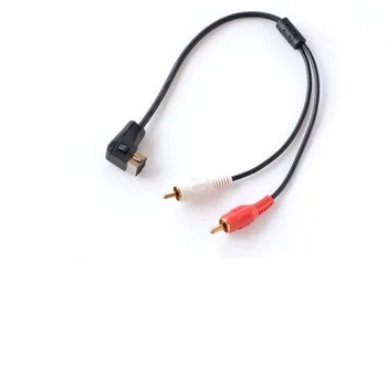 Разъем аудиокабеля AUX-адаптера RCA для автомагнитолы Pioneer IP-BUS P99 P01