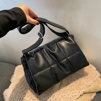 Дизайнерская женская сумка через плечо из искусственной кожи, высококачественные маленькие сумки через плечо для женщин, модные женские винтажные сумки, сумка-мессенджер