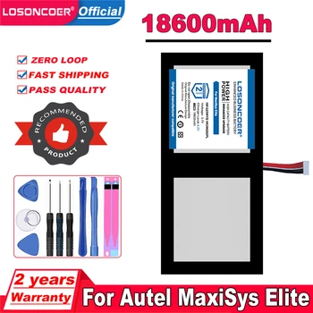 Аккумулятор для планшета LOSONCOER емкостью 18600 мАч для Autel MaxiSys Elite
