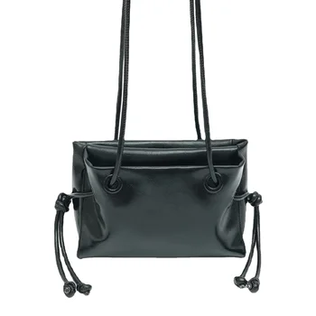 Модная Мягкая женская сумка через плечо Брендовые Дизайнерские сумки и кошельки Высококачественные сумки через плечо для женщин 2023 Square Tote Chic