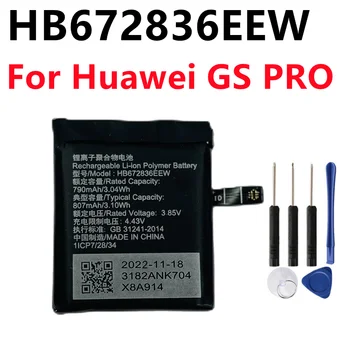 Аккумулятор HB672836EEW Для Huawei Honor GS Pro GSPro 4X Watch Сменные Батарейки 790 мАч + Бесплатные Инструменты