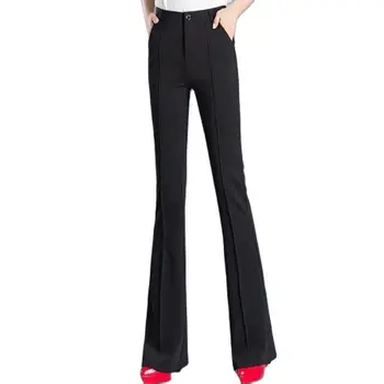 Новые модные женские микро-брюки 2023 года, летние тонкие женские брюки с эластичной драпировкой на талии и тонким темпераментным карманом.