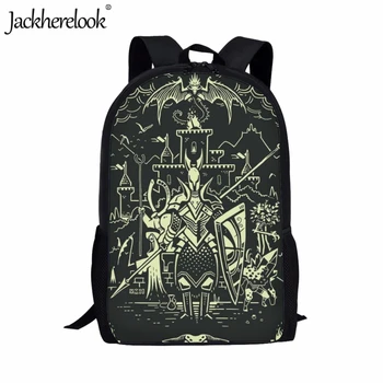 Аниме Рюкзак Jackherelook Dark Soul Game для подростков Модный тренд Новая практичная школьная сумка Мужская сумка для компьютера большой емкости