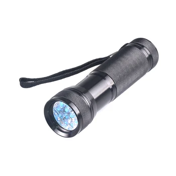 Новый Портативный Светодиодный фонарик Mini UV 365nm LED для детектора мочи домашних животных Проверка невидимых чернил Использование батареи 18650