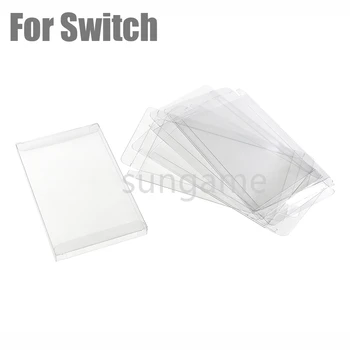 1 шт. прозрачный чехол для игрового картриджа Пластиковый ПЭТ-протектор для Nintendo Switch Display Card Box