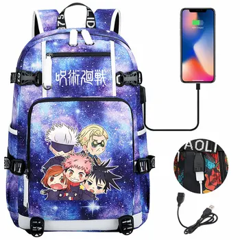 Поддержка 30 цветов Узор Индивидуальные принты USB Классический стиль Мужской походный рюкзак Рюкзак для подростков Школьная сумка для студентов
