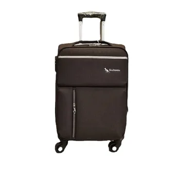 Мужской Оксфордский багажный чемодан 20 дюймов, 24 дюйма, 28 дюймов, мягкий багаж на колесиках, чемодан на колесиках для путешествий, Чемодан на колесиках