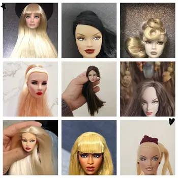 30 см Оригинальные кукольные головки FR head IT, модная лицензионная головка, качественные кукольные головки, одевающие девочек, детали для игрушек DIY