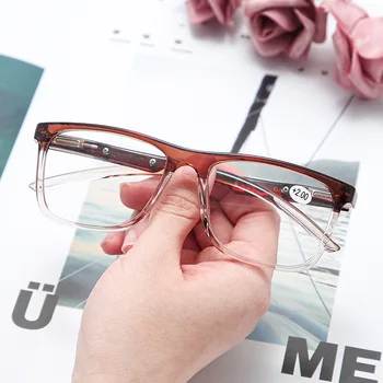 Очки для чтения Для женщин и мужчин, удобные оптические очки, удобные для пожилых людей от + 1,0 до + 4,0
