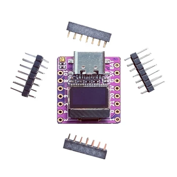 ESP32 C3 Плата Разработки С 0,42-Дюймовым ЖК-Дисплеем Wifi Bluetooth Запасные Части с Низким Энергопотреблением Для Arduino Micropython