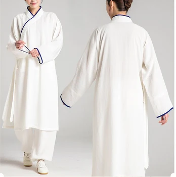 унисекс белье/факс костюмы удан тай-чи халат одежда для ушу кунг-фу даосская униформа костюм шаолиньских монахов кунг-фу