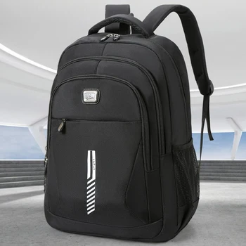 Новый мужской рюкзак, повседневный спортивный рюкзак для путешествий, студенческий полиэстер большой емкости, мужская сумка для книг, модная деловая сумка для ноутбука