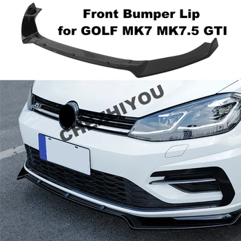 Разветвитель Переднего бампера автомобиля Для Volkswagen Для VW Golf MK7 MK7.5 GTI R GTD 2014-2020 Защита Диффузора Спойлера 3 шт.