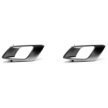 2X Внутренняя Ручка Левой Межкомнатной Двери Автомобиля Ford Ranger 2012-2021 Everest 2015-2021 Mazda BT50 2012-2019 Серебристо-Серый