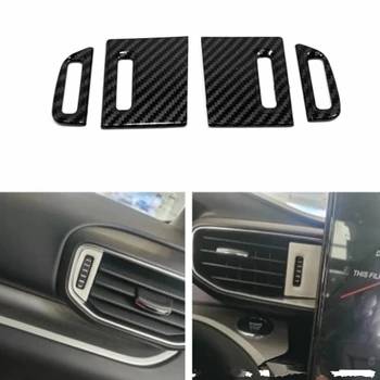 Для Ford Explorer 2020 2021 Центральный пульт управления передней панелью, Боковая накладка на вентиляционное отверстие кондиционера, аксессуары для интерьера автомобиля