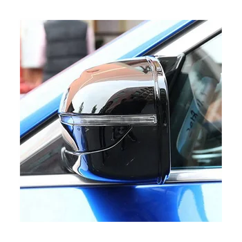 Глянцевая черная накладка на автомобильное зеркало заднего вида, накладка на боковое зеркало для 5 серии G20 G28 G30 G38 G11 G12 2015-2019