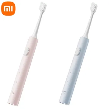 Электрическая зубная щетка Xiaomi Mijia sonic T200 sonic cleaning мягкая на ощупь защита десен звуковая вибрация эффективная чистка