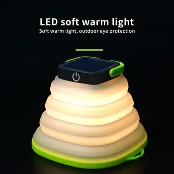 1 комплект походного фонаря Уникальный легкий ручной фонарь для кемпинга на открытом воздухе с USB-кабелем для зарядки Наружное питание