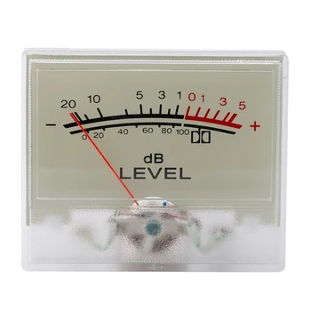 Измеритель уровня VU Указатель заголовка измерителя-заголовок измерителя с подсветкой для DIY для аудио