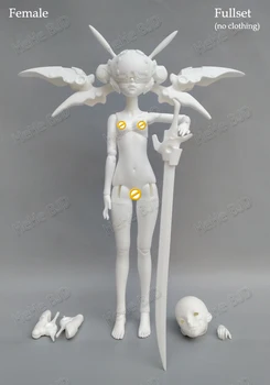 HeHeBJD Zero женская фэнтезийная кукла механический робот bjd из смолы, подарок для девочки, тело